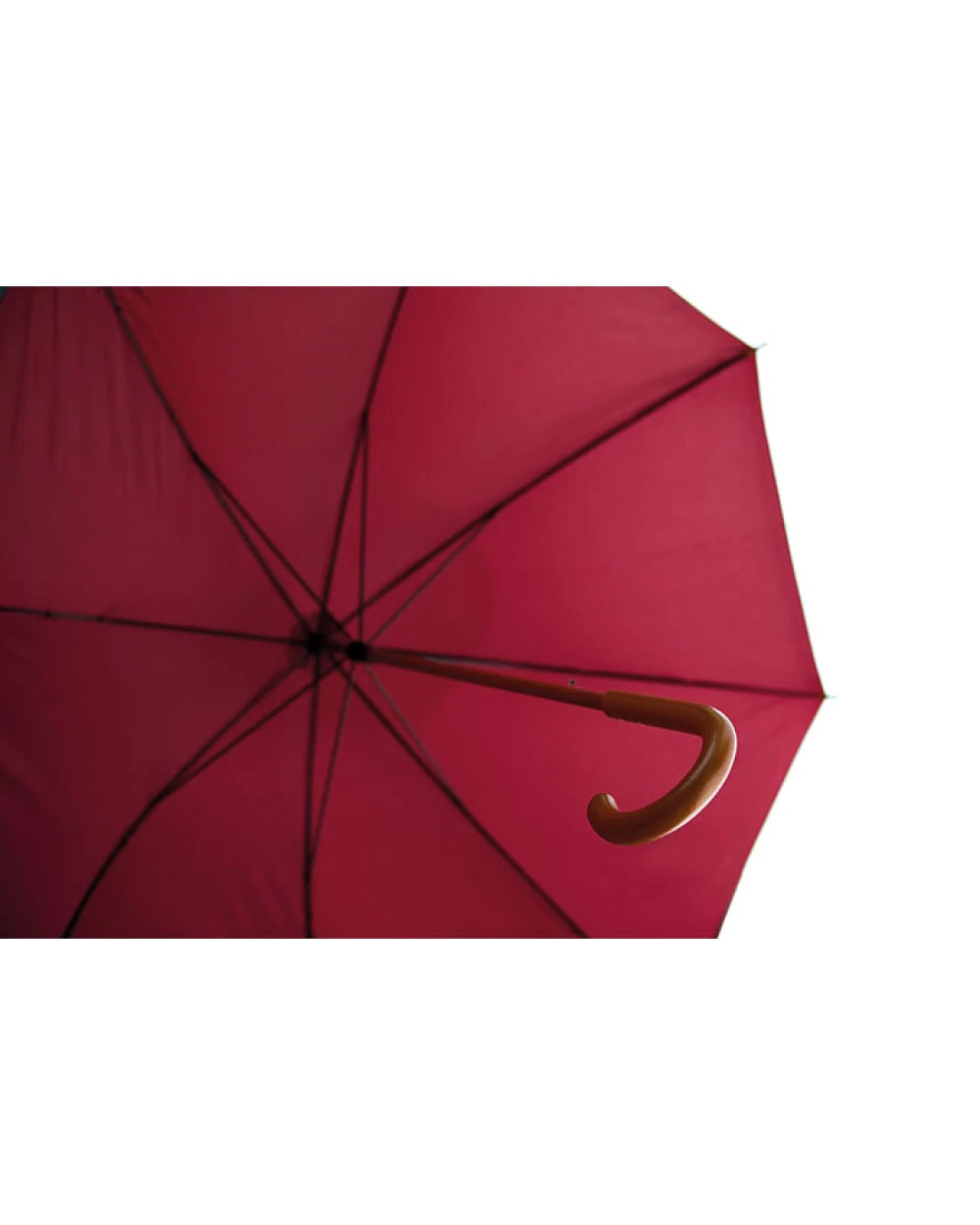 4DO Regenschirm mit Holzgriff Regenschirme personalisierbar