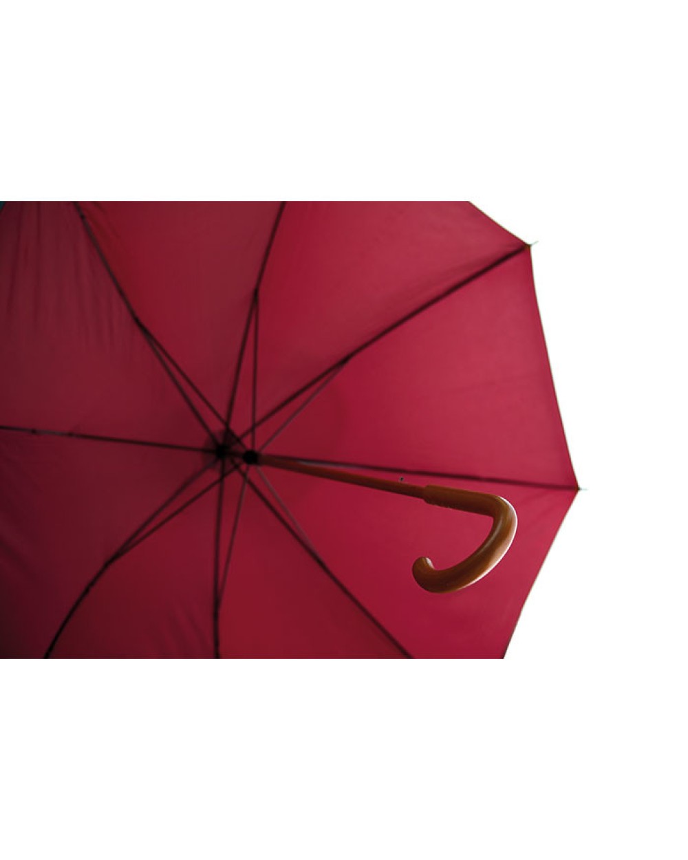 Parapluies personnalisable 4DO Parapluie avec poignée en bois