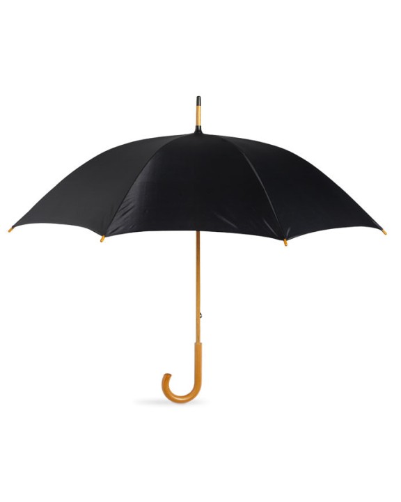 4DO Regenschirm mit Holzgriff Regenschirme personalisierbar