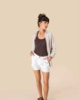 Bermuda's & Shorts SPASSO Linnen short dames voor bedrukking &amp; borduring