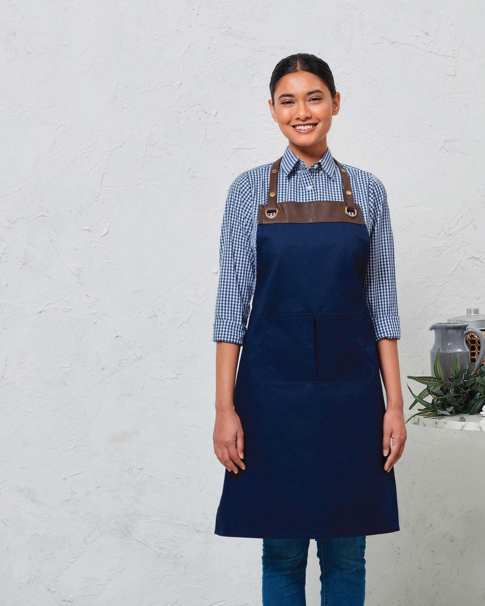 Tabliers personnalisable PREMIER Tablier à bavette Espresso