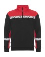 Sweaters & hoodies PROJOB 7102 SWEATER HALVE RITSSLUITING voor bedrukking &amp; borduring