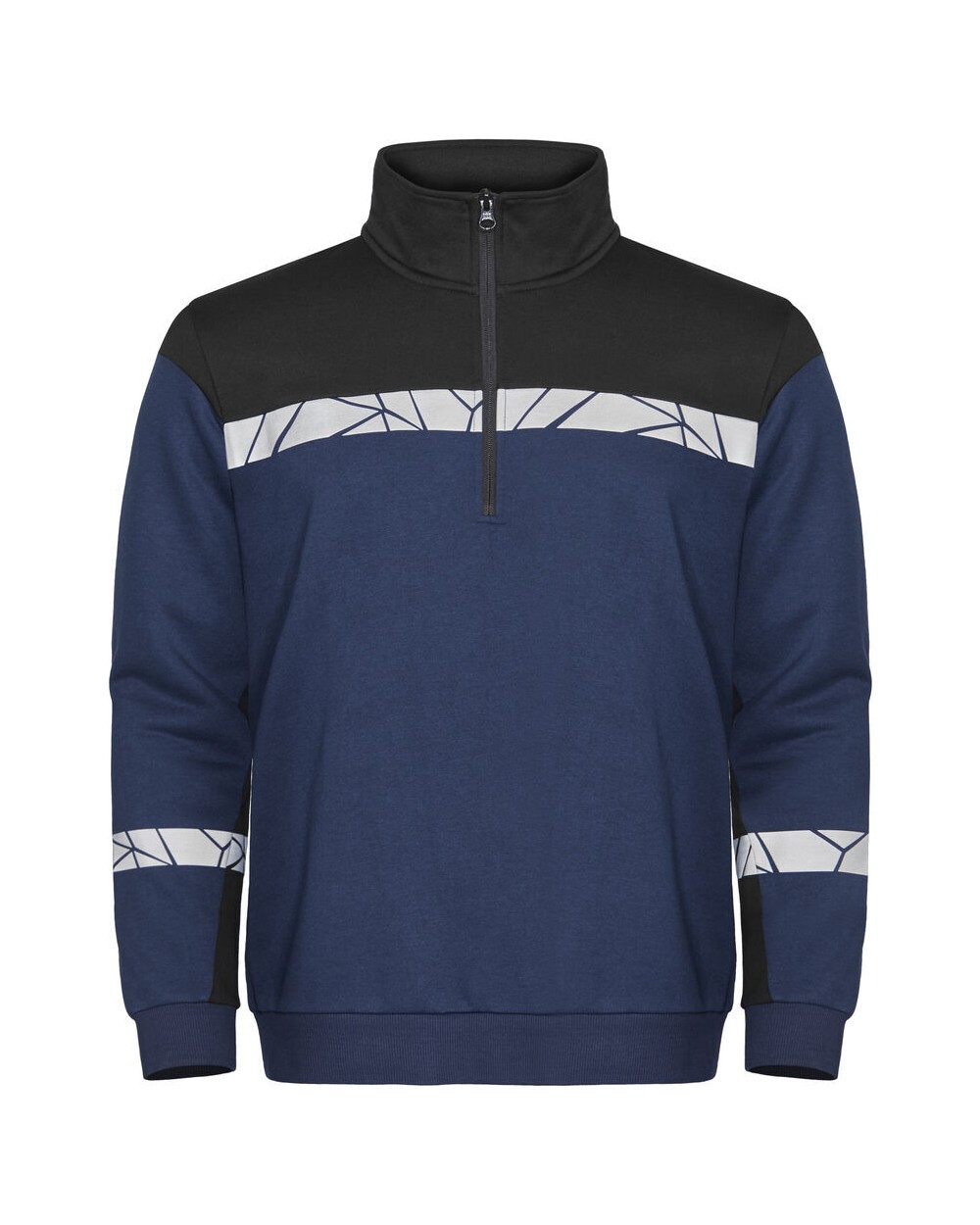 Sweat-shirts personnalisable PROJOB 7102 PROGRESSION SWEATSHIRT 1/2 ZIP