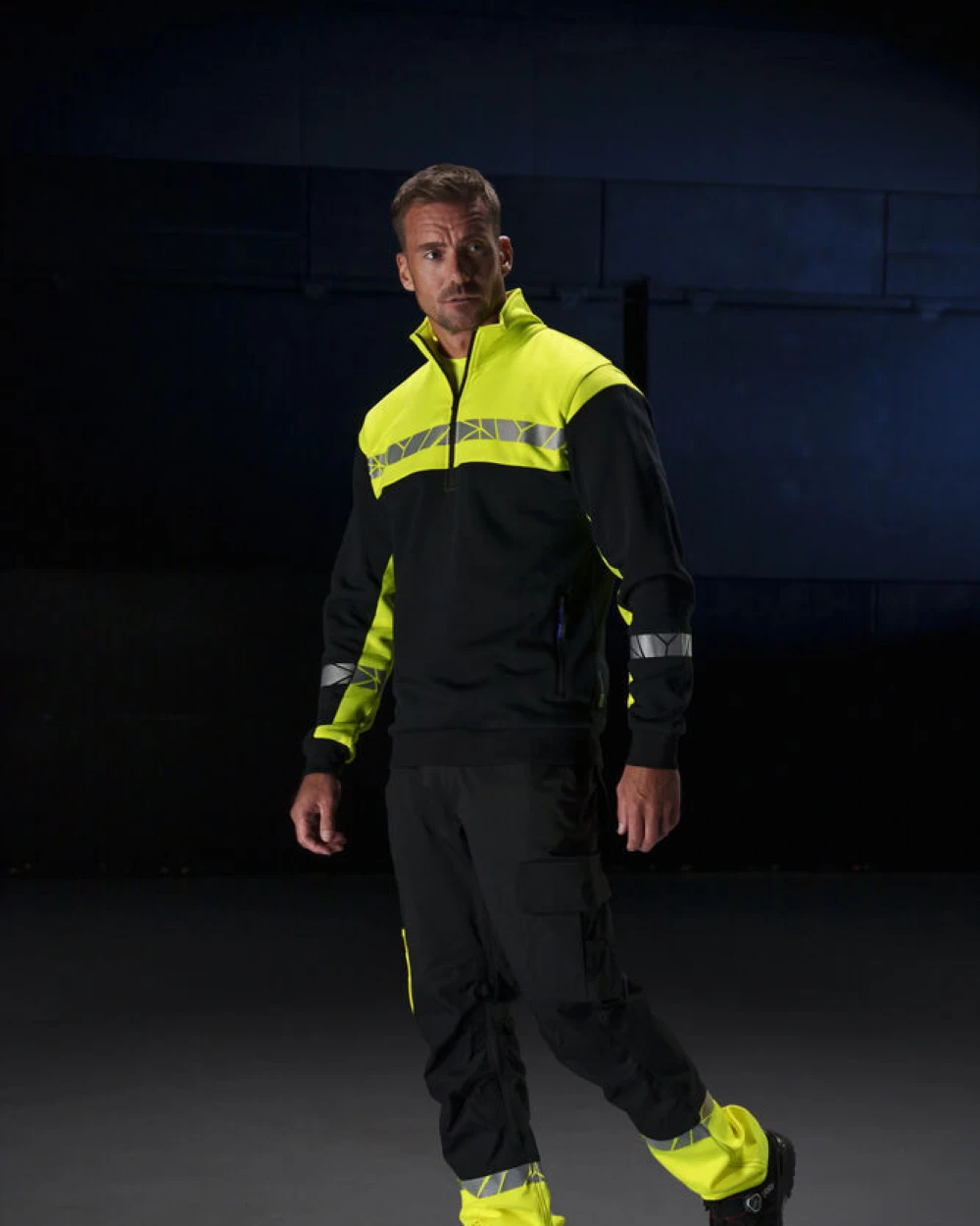 Sweat-shirts personnalisable PROJOB 7102 PROGRESSION SWEATSHIRT 1/2 ZIP