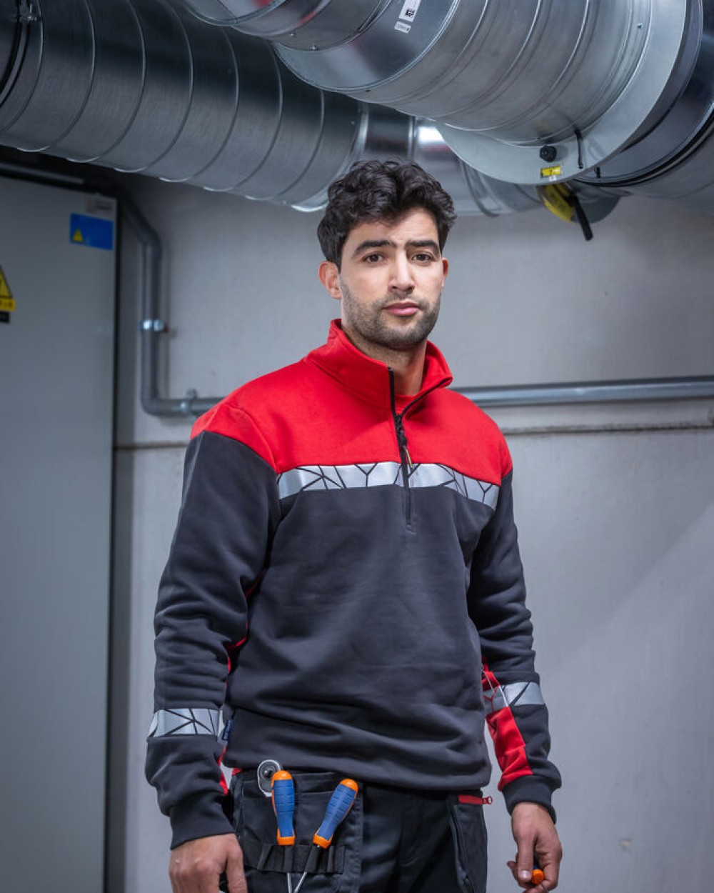 PROJOB 7102 SWEATSHIRT 1/2 ZIP Sweatshirts personalisierbar