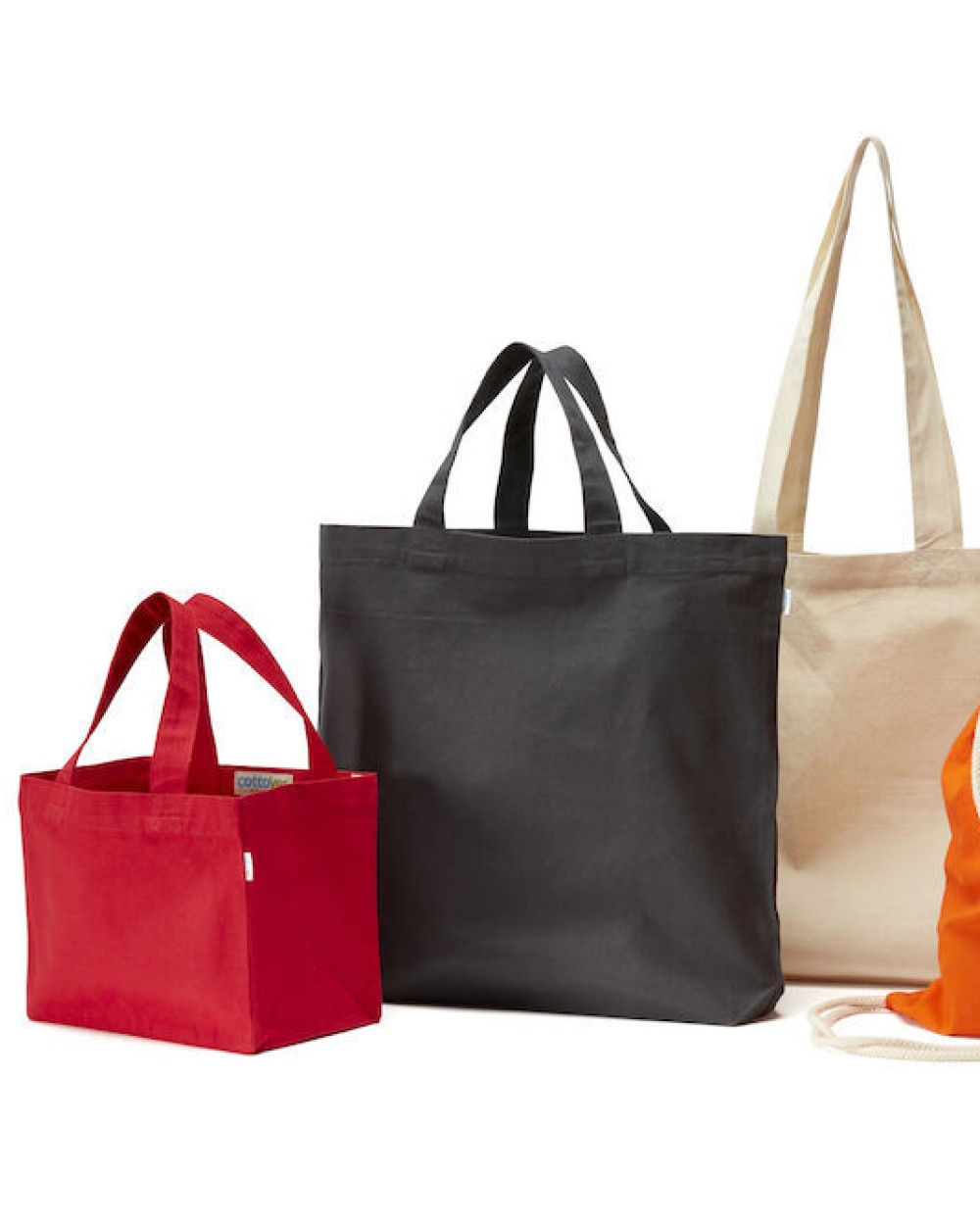 Tote bags COTTOVER TOTE BAG - GOTS GECERTIFICEERD voor bedrukking &amp; borduring