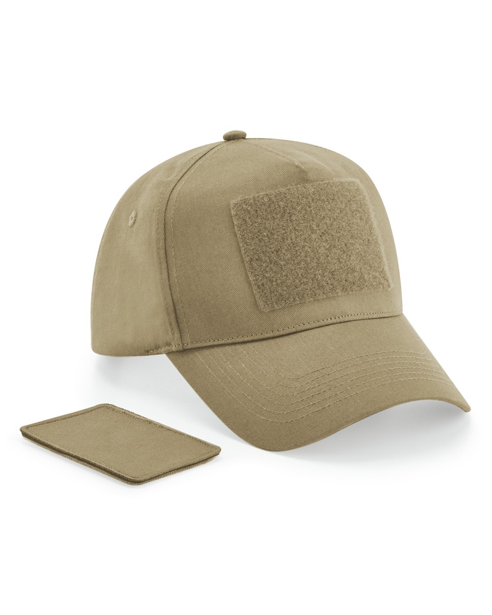 BEECHFIELD Kappe mit 5 Panels und abnehmbarem Patch Kappen personalisierbar