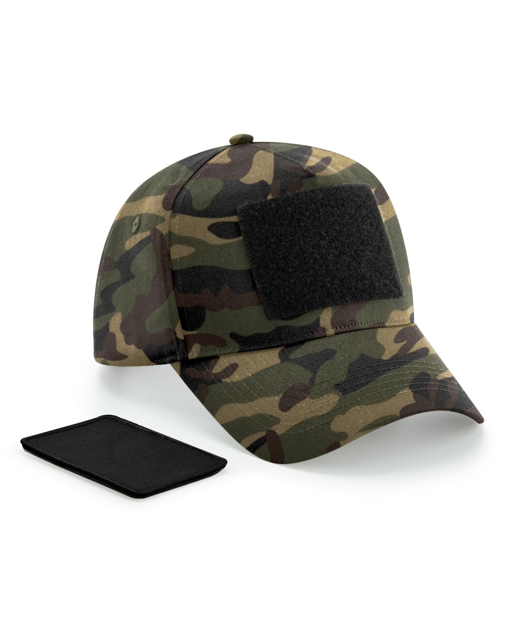 Casquettes personnalisable BEECHFIELD Casquette 5 panneaux avec patch amovible