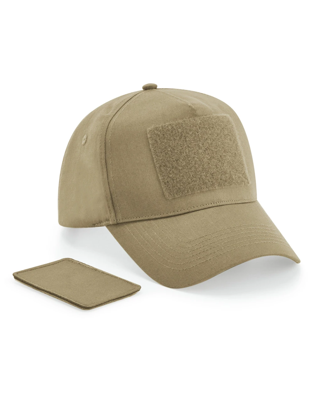 Casquettes personnalisable BEECHFIELD Casquette 5 panneaux avec patch amovible
