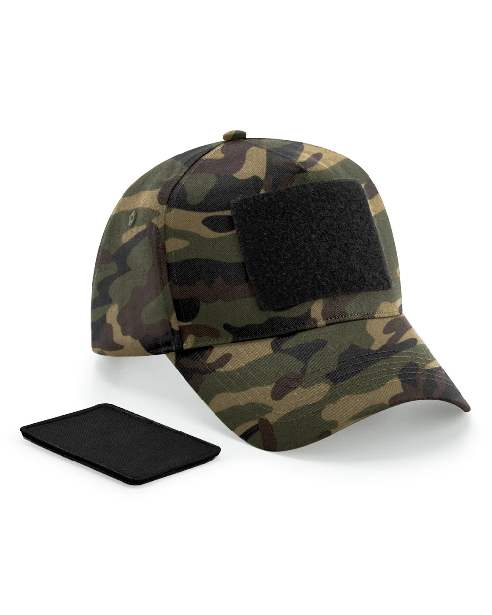 Casquettes personnalisable BEECHFIELD Casquette 5 panneaux avec patch amovible