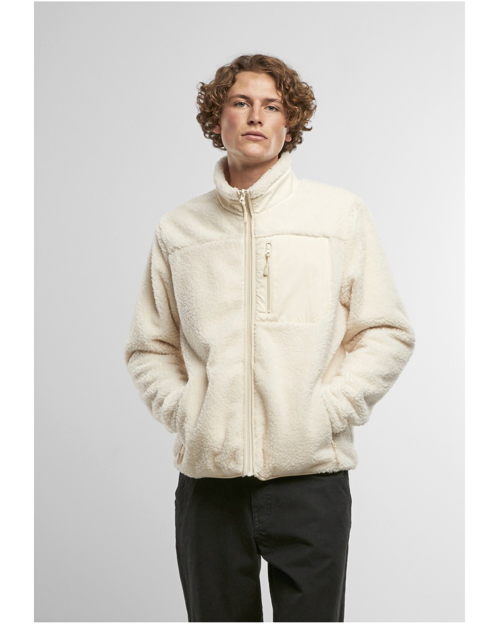 Vestes personnalisable NEW MORNING STUDIOS Bonded Sherpa Jacket