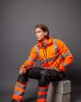 Broeken PROJOB 6530 SIGNALISATIEBROEK MET KNIEZAKKEN EN SPIJKERZAKKEN EN ISO 20471 KLASSE 1 voor bedrukking &amp; borduring