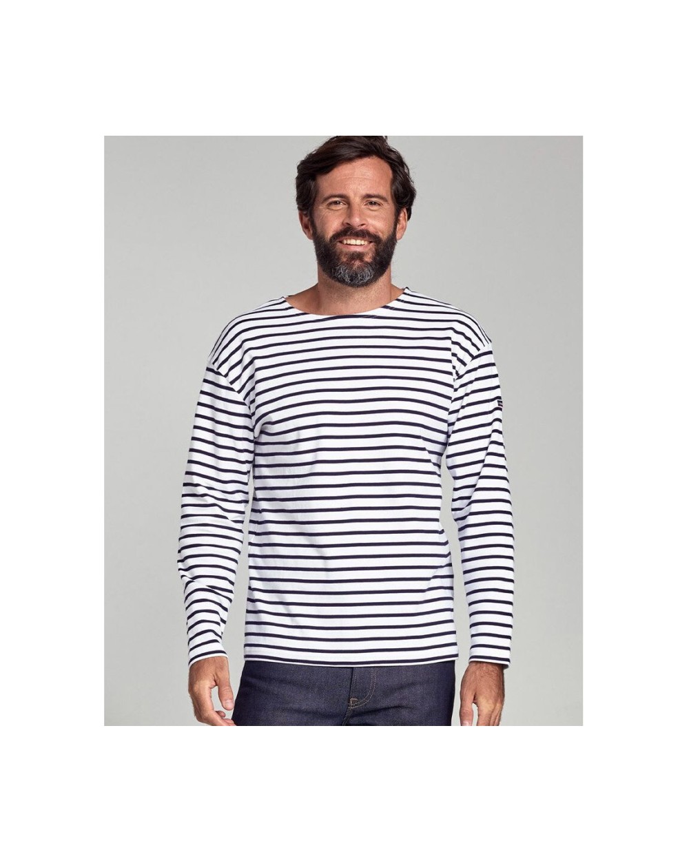 T-shirts ARMOR LUX "LOCTUDY" BRETON STRIPED T-SHIRT voor bedrukking &amp; borduring