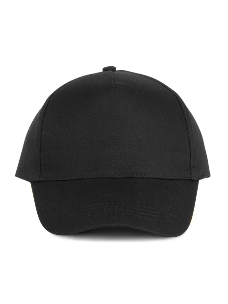 K-UP Casquette coton - 5 panneaux /api/colors/b9fdad4a-5e94-45cb-8c03-c08b349b28c3 personnalisable