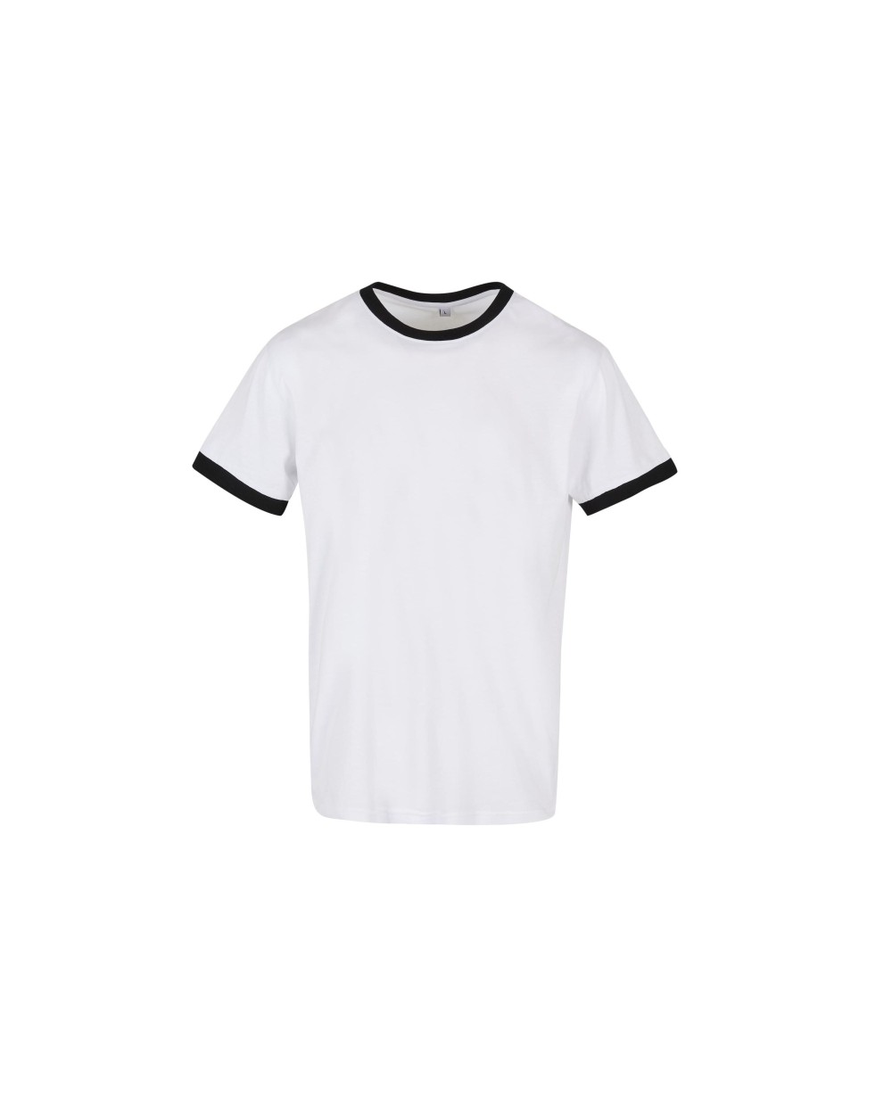 T-shirts BUILD YOUR BRAND RINGER TEE voor bedrukking &amp; borduring