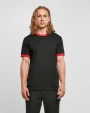 T-shirts BUILD YOUR BRAND RINGER TEE voor bedrukking &amp; borduring