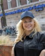 Petjes 4DO Impact AWARE™ 5 panel recycled katoenen truckercap voor bedrukking &amp; borduring