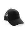 Petjes 4DO Impact AWARE™ 5 panel recycled katoenen truckercap voor bedrukking &amp; borduring
