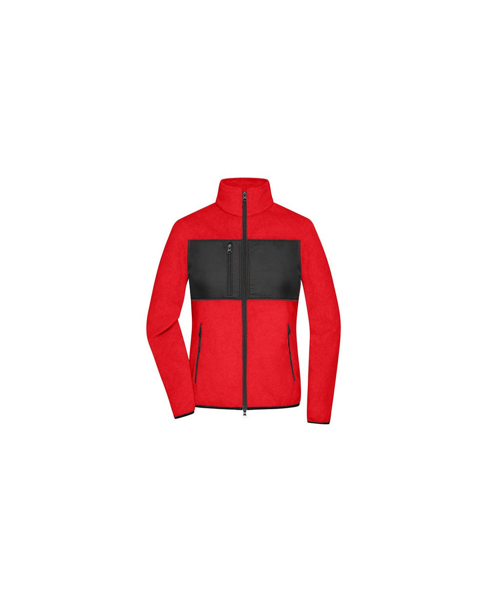 Polar Fleeces JAMES & NICHOLSON Ladies´ Fleece Jacket voor bedrukking &amp; borduring