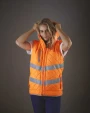 YOKO Kensington - Hi-Vis hoodied gilet Jacken personalisierbar