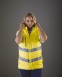 YOKO Kensington - Hi-Vis hoodied gilet Jacken personalisierbar