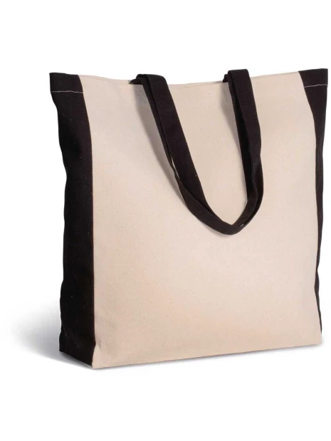 KIMOOD Sac cabas bicolore  personnalisable
