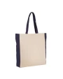 KIMOOD Zweifarbige Tasche im Cabas-Stil Tote Bags personalisierbar