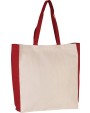 KIMOOD Zweifarbige Tasche im Cabas-Stil Tote Bags personalisierbar