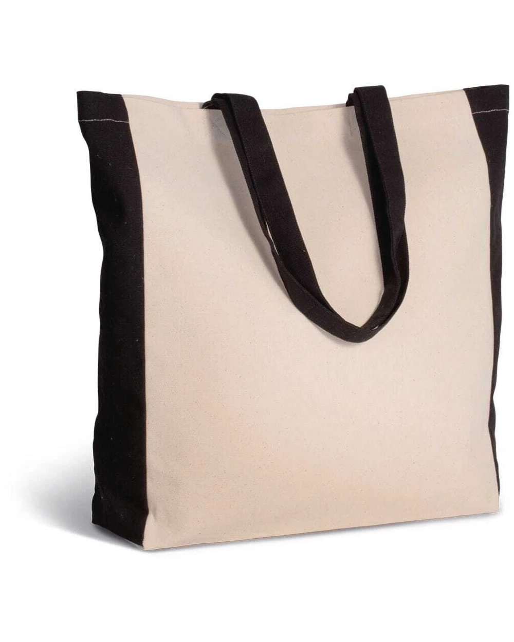 KIMOOD Zweifarbige Tasche im Cabas-Stil Tote Bags personalisierbar