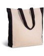 KIMOOD Zweifarbige Tasche im Cabas-Stil Tote Bags personalisierbar