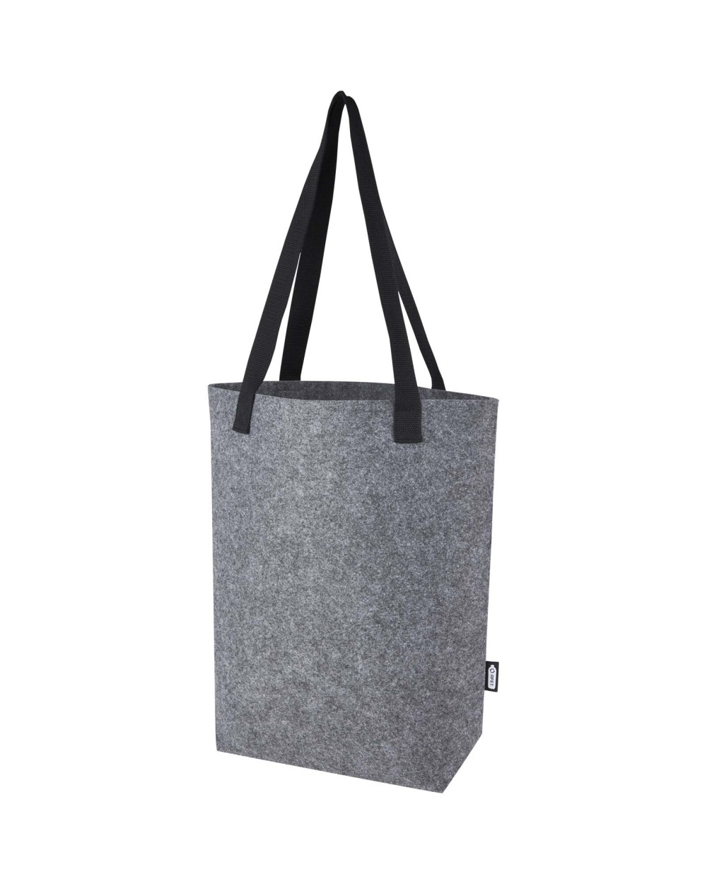 Tote bags personnalisable 4DO Sac shopping Felta avec large fond de 12 L en feutre recyclé certifié GRS