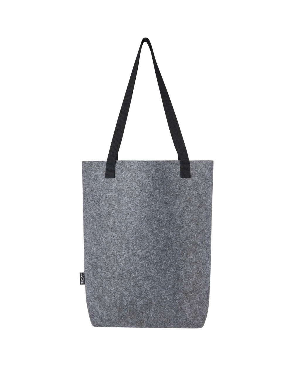 Tote bags 4DO Felta draagtas van GRS gerecycled vilt met brede bodem 12 l voor bedrukking &amp; borduring