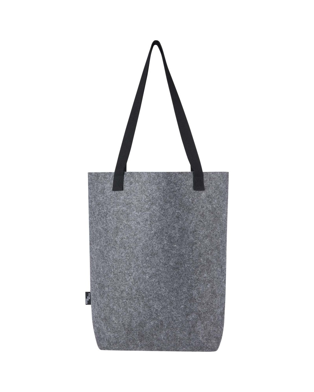 Tote bags 4DO Felta draagtas van GRS gerecycled vilt met brede bodem 12 l voor bedrukking &amp; borduring