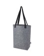 Tote bags 4DO Felta draagtas van GRS gerecycled vilt met brede bodem 12 l voor bedrukking &amp; borduring