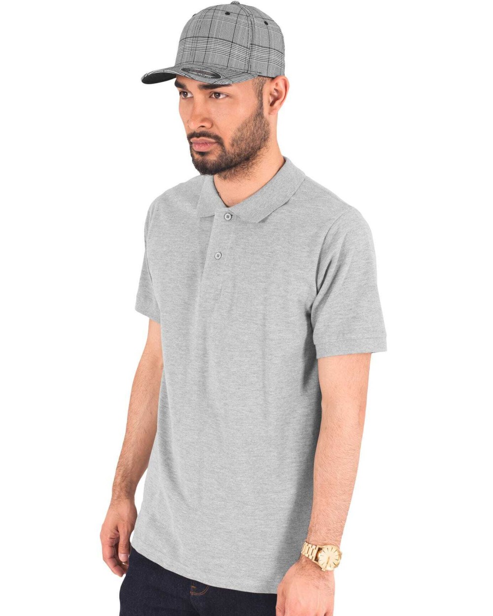 Casquettes personnalisable FLEXFIT Casquette motif prince de galles