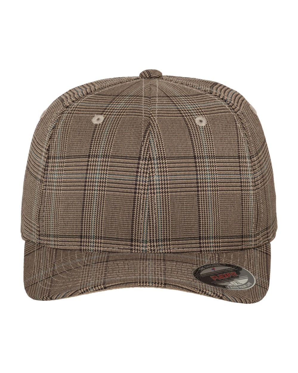 Casquettes personnalisable FLEXFIT Casquette motif prince de galles