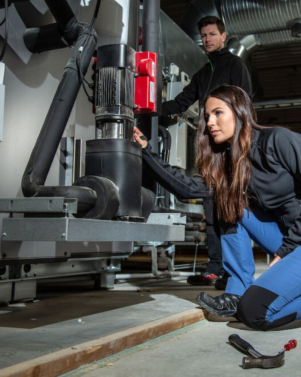 Broeken PROJOB 2521 DAMES STRETCHBROEK ZONDER KNIEZAKKEN voor bedrukking &amp; borduring