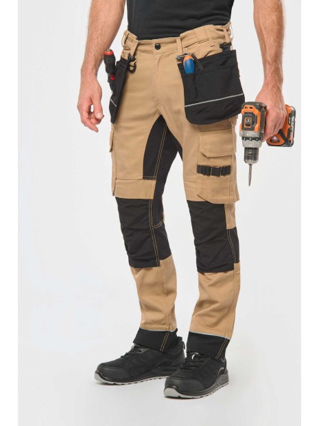 WK. DESIGNED TO WORK Pantalon de travail performance recyclé homme  personnalisable