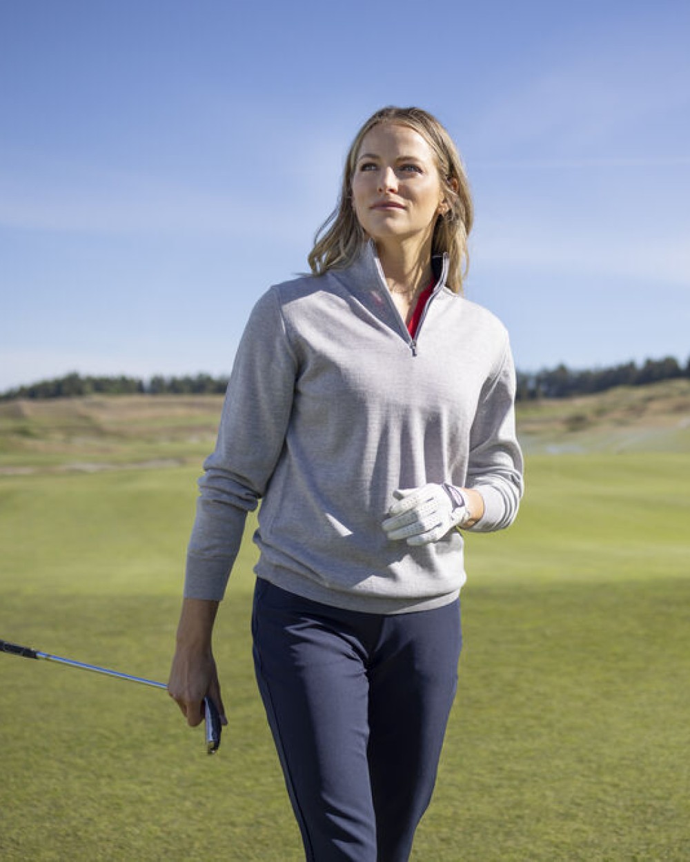 CUTTER & BUCK Everett HZ Sweater Sweatshirts personalisierbar