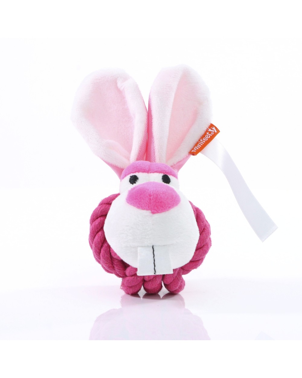 Benodigdheden MBW MiniFeet® Dog Toy Knotted Animal Rabbit voor bedrukking &amp; borduring