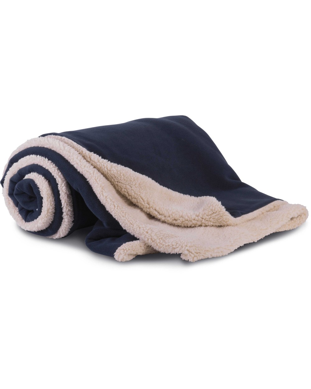 Fleecedekens K-UP Plaid van sherpa voor bedrukking &amp; borduring