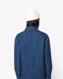 NATIVE SPIRIT Umweltfreundliche Unisex-Jeansjacke mit überschnittenen Schultern Jacken personalisierbar