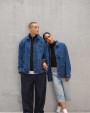 Vestes personnalisable NATIVE SPIRIT Veste en jean écoresponsable à épaules tombantes unisexe