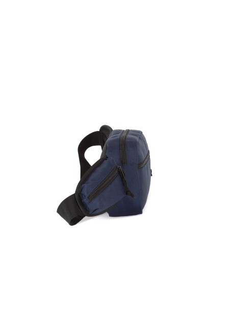 KIMOOD Sac banane recyclé grand format avec pochette latérale  personnalisable