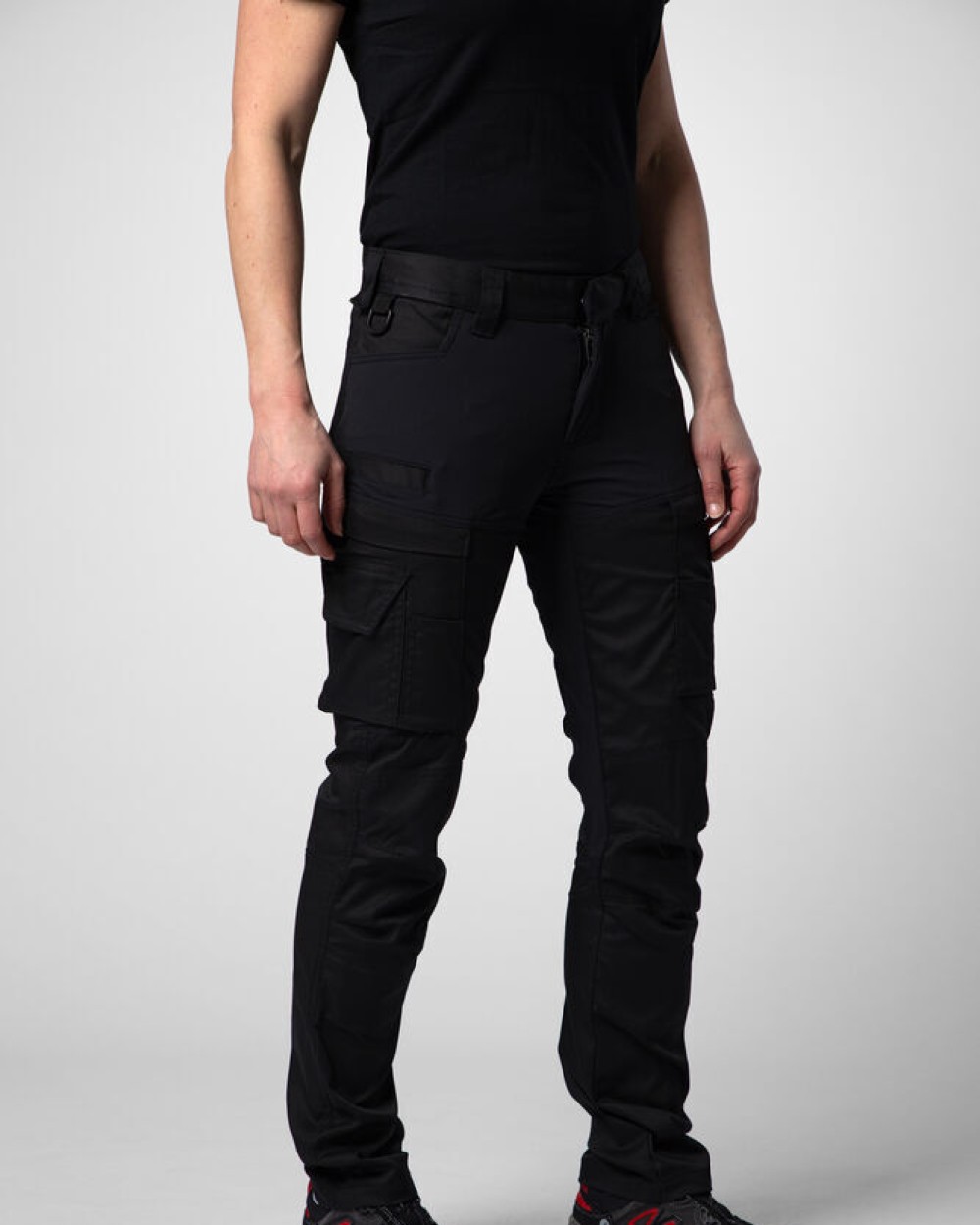 Broeken PROJOB 2553 DAMES STRETCHBROEK MET KNIEZAKKEN voor bedrukking &amp; borduring