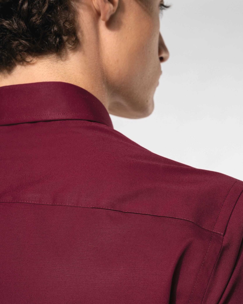 Chemises personnalisable KARIBAN Chemise coton / élasthanne manches courtes