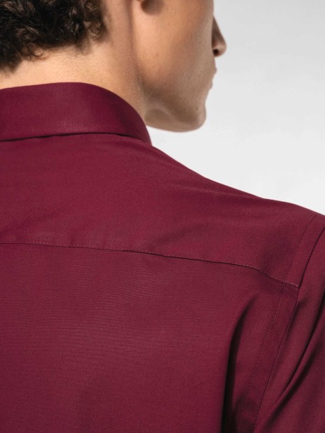 Chemises à personnaliser KARIBAN Chemise coton / élasthanne manches courtes 