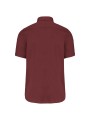 KARIBAN Chemise coton / élasthanne manches courtes /api/colors/3f4410b9-f80f-412a-9aa8-9260cc84003d personnalisable