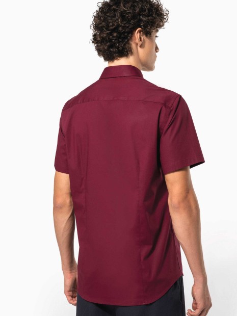 Chemises à personnaliser KARIBAN Chemise coton / élasthanne manches courtes 