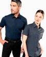 Chemises personnalisable KARIBAN Chemise coton / élasthanne manches courtes